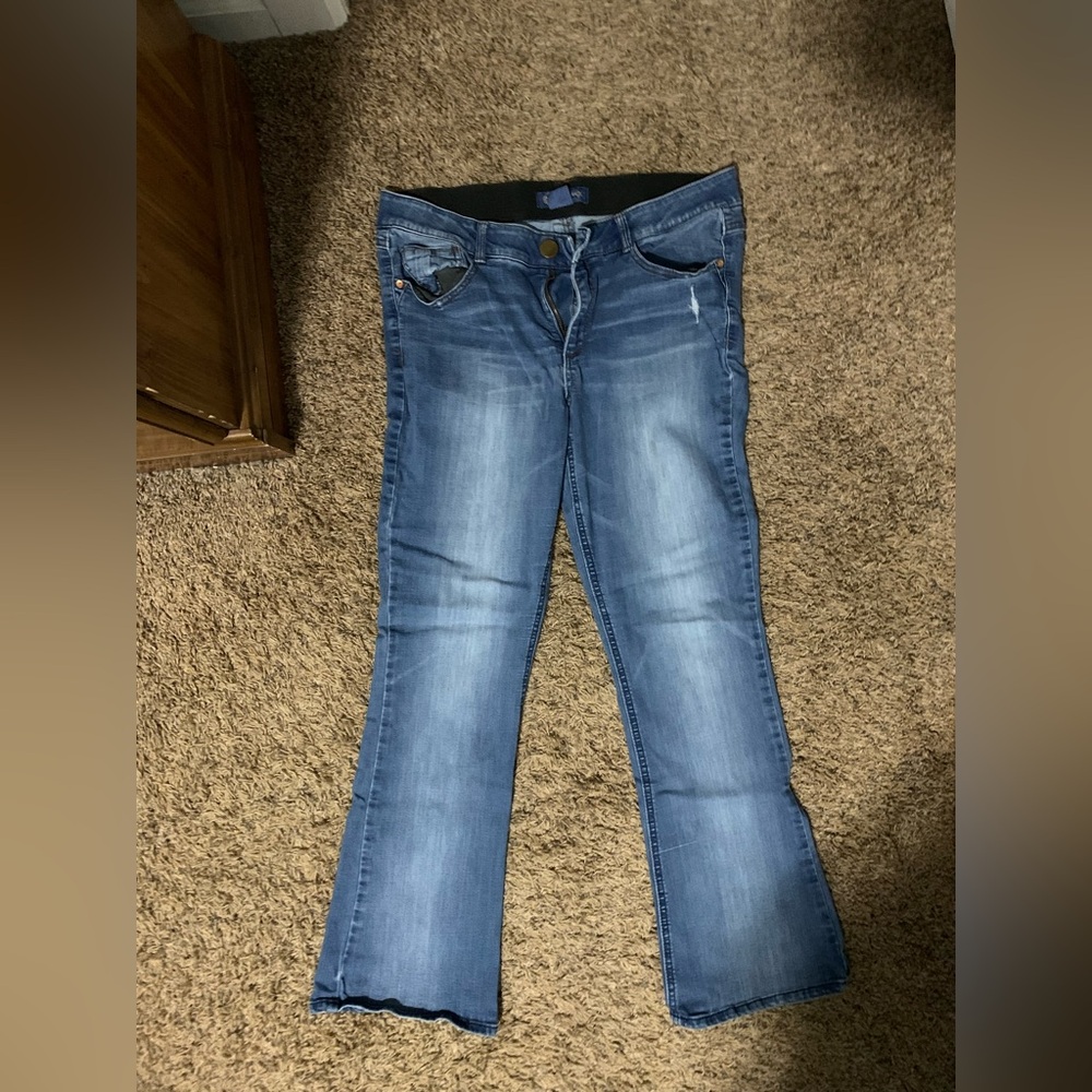 Democracy Women's Light Blue Boot Cut Jeans